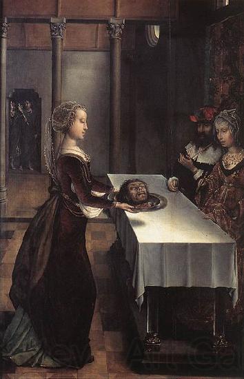 Juan de Flandes Herodias' Revenge France oil painting art